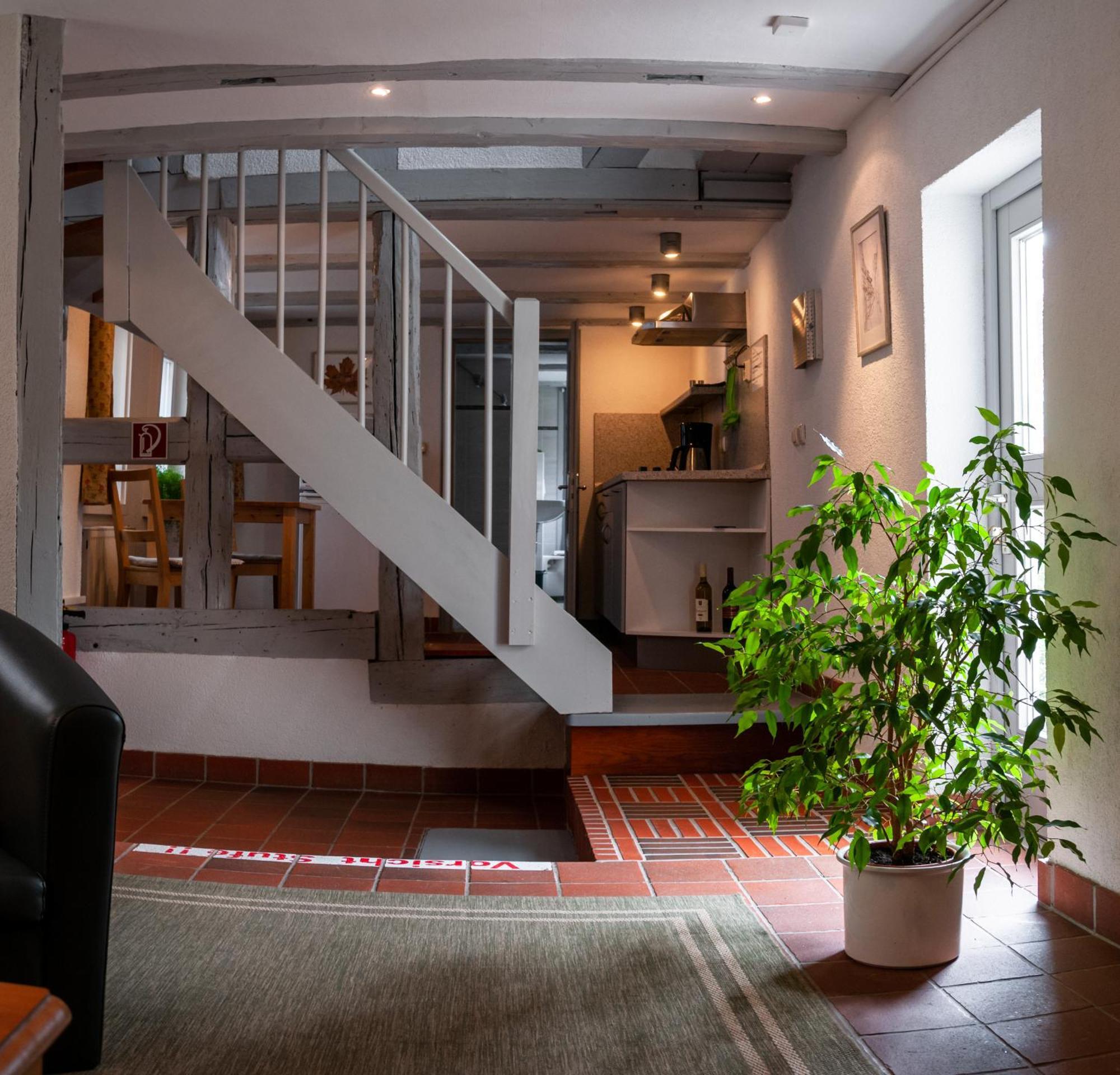 Fachwerkhotel - Ferienhaeuser Vorhof Zur Hoelle 크베들린부르크 외부 사진