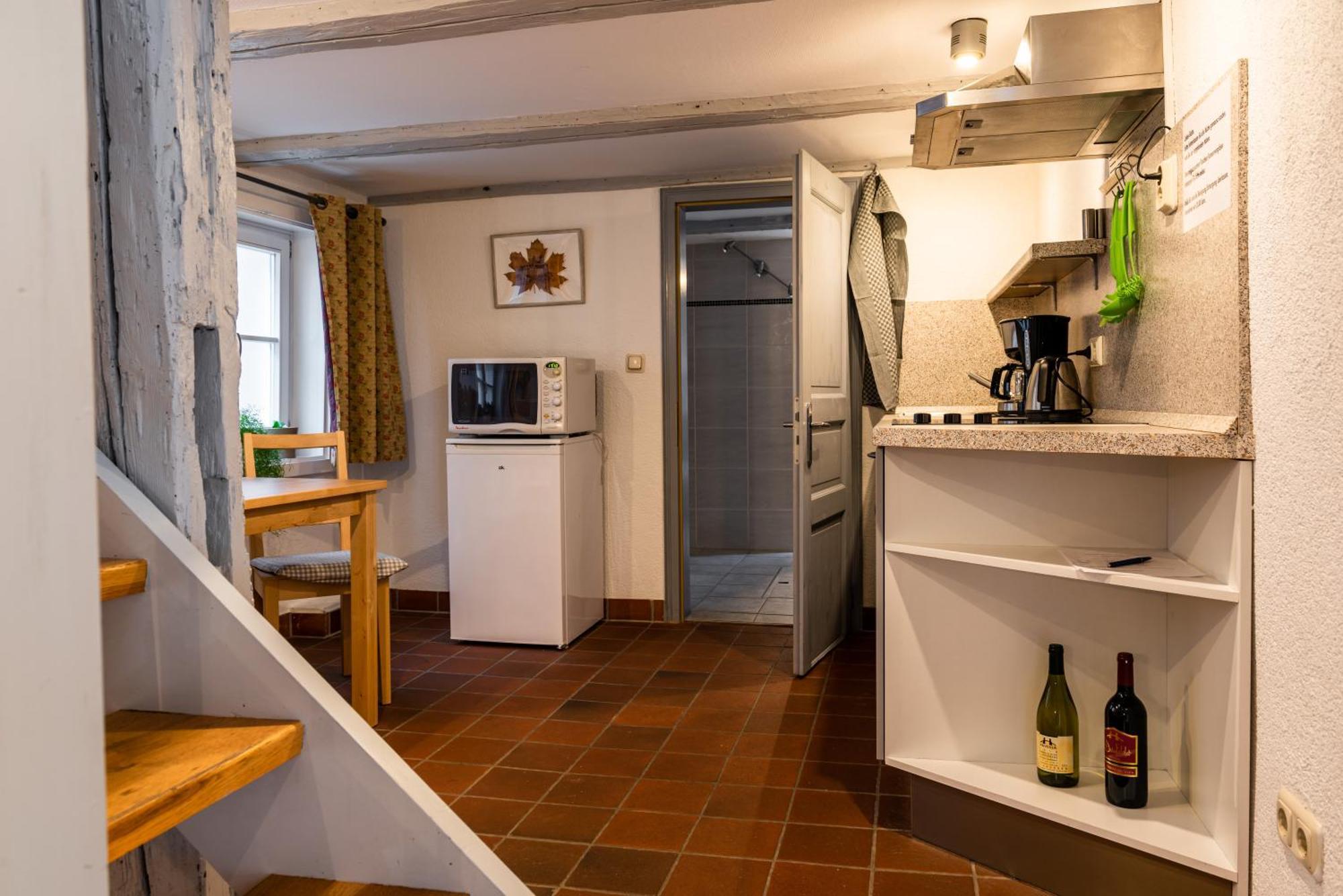 Fachwerkhotel - Ferienhaeuser Vorhof Zur Hoelle 크베들린부르크 외부 사진